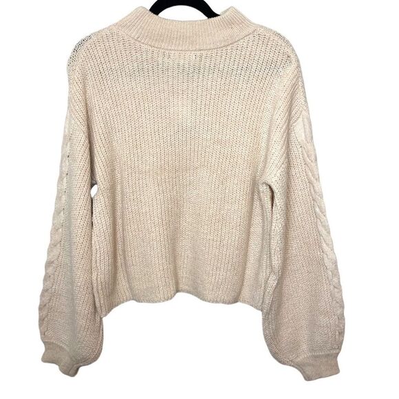 Nwt BP Cable Knit Balloon Sleeve Sweater - Picture 5 of 14